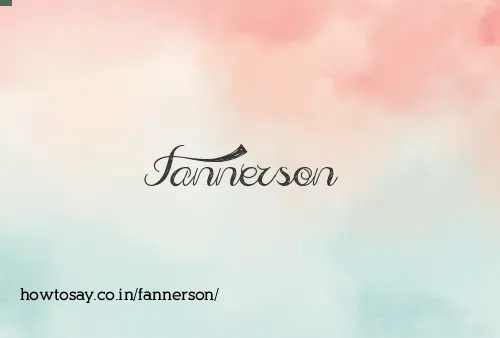 Fannerson