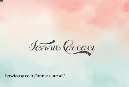 Fannie Carcaci