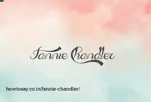 Fannie Chandler