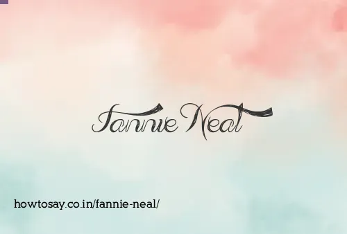Fannie Neal
