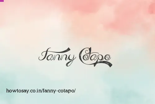 Fanny Cotapo