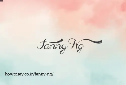 Fanny Ng