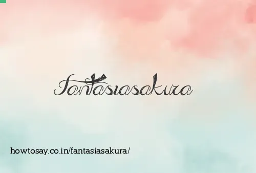 Fantasiasakura
