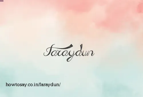 Faraydun