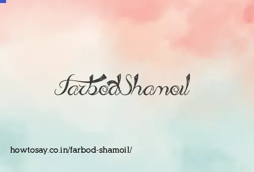 Farbod Shamoil