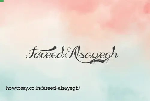 Fareed Alsayegh