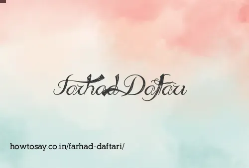 Farhad Daftari