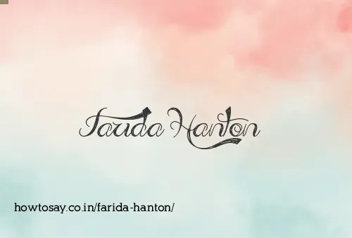 Farida Hanton