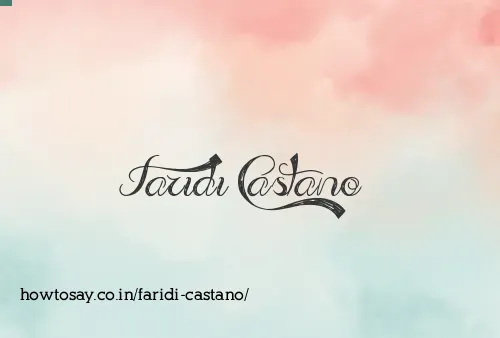 Faridi Castano