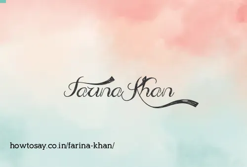 Farina Khan