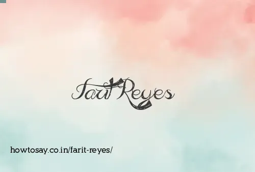 Farit Reyes
