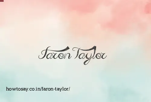 Faron Taylor