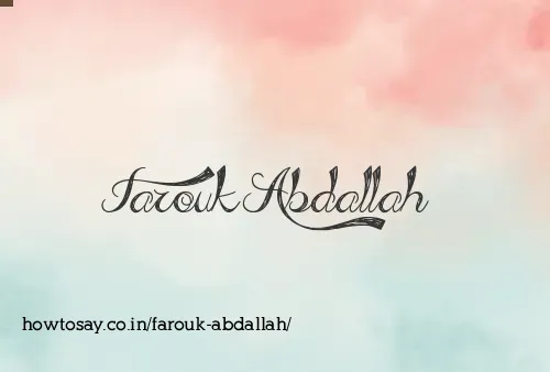 Farouk Abdallah