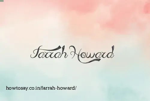Farrah Howard