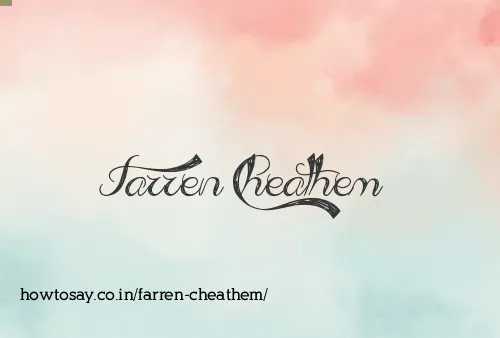 Farren Cheathem