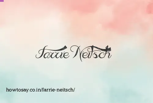 Farrie Neitsch