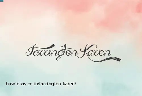Farrington Karen