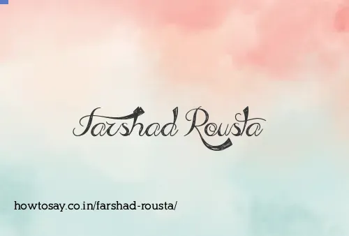 Farshad Rousta