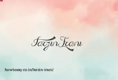 Farzin Irani