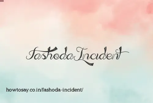 Fashoda Incident