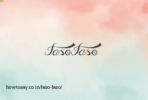 Faso Faso