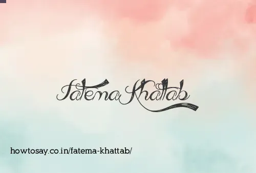 Fatema Khattab