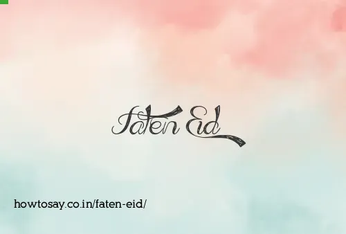 Faten Eid