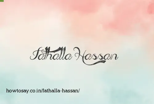 Fathalla Hassan