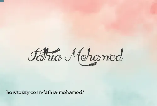 Fathia Mohamed