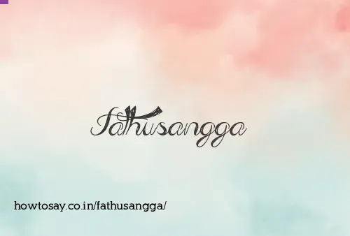 Fathusangga