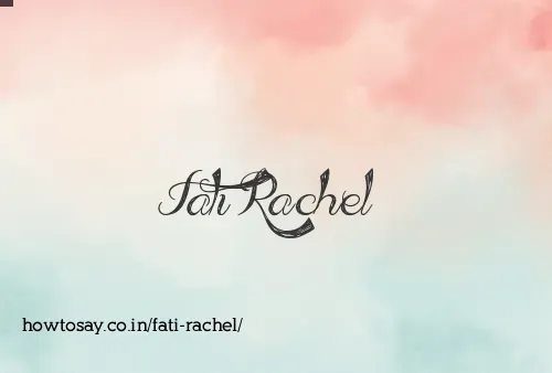 Fati Rachel