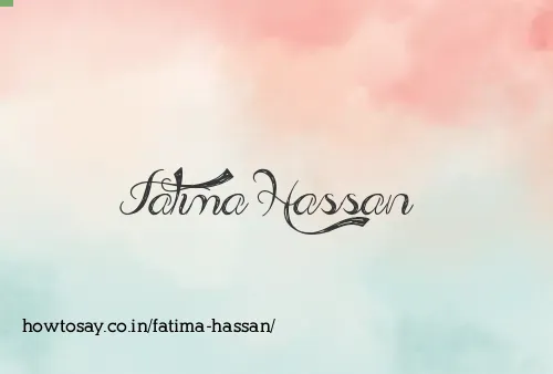 Fatima Hassan