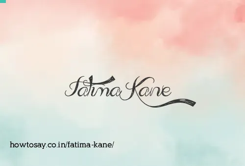 Fatima Kane