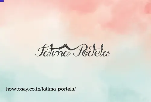Fatima Portela