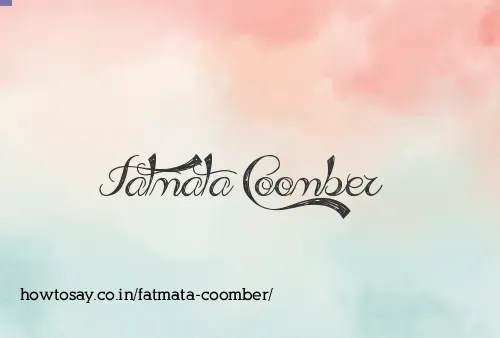 Fatmata Coomber