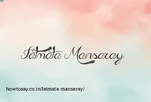 Fatmata Mansaray