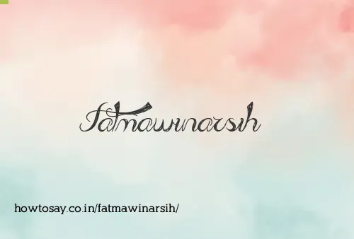 Fatmawinarsih