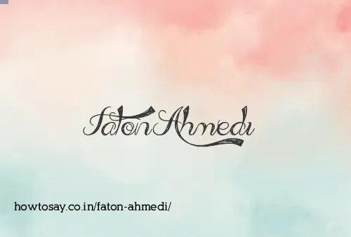 Faton Ahmedi