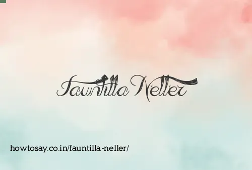Fauntilla Neller
