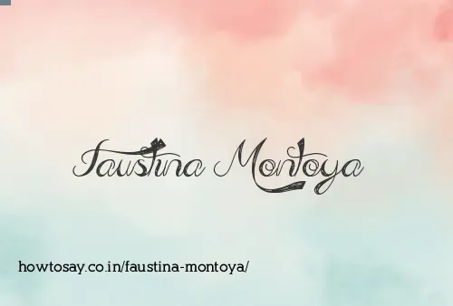 Faustina Montoya