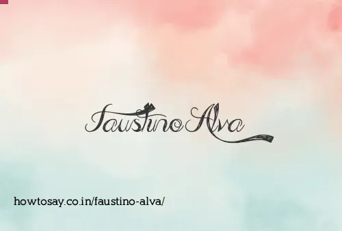 Faustino Alva