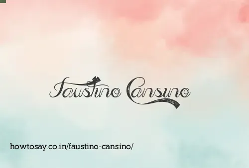Faustino Cansino