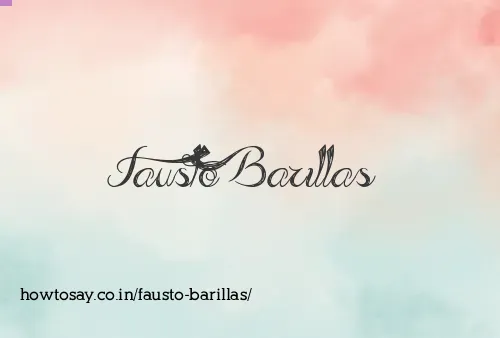 Fausto Barillas