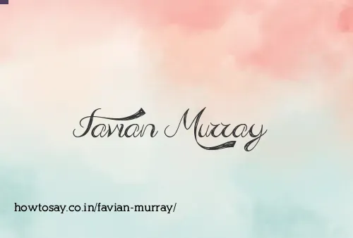 Favian Murray