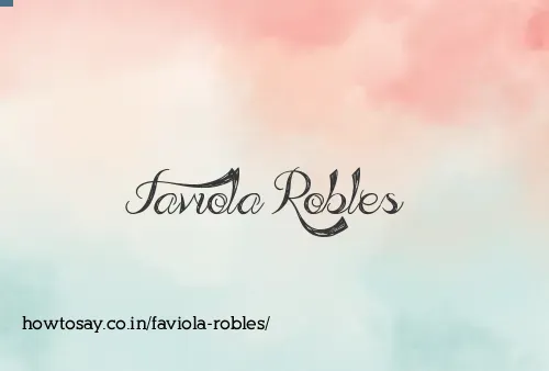 Faviola Robles