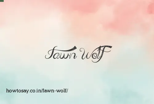 Fawn Wolf