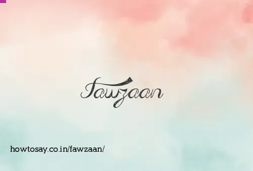 Fawzaan