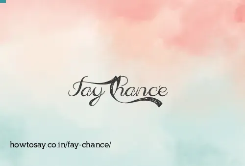 Fay Chance