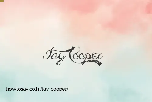 Fay Cooper