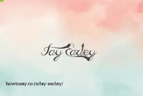Fay Earley